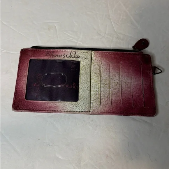 Anuschka hand painted credit card case holder - Picture 1 of 4